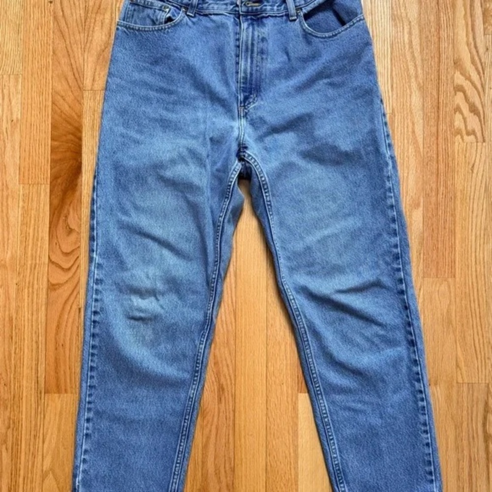 L.L. Bean Women's Straight Leg Jeans - Blue